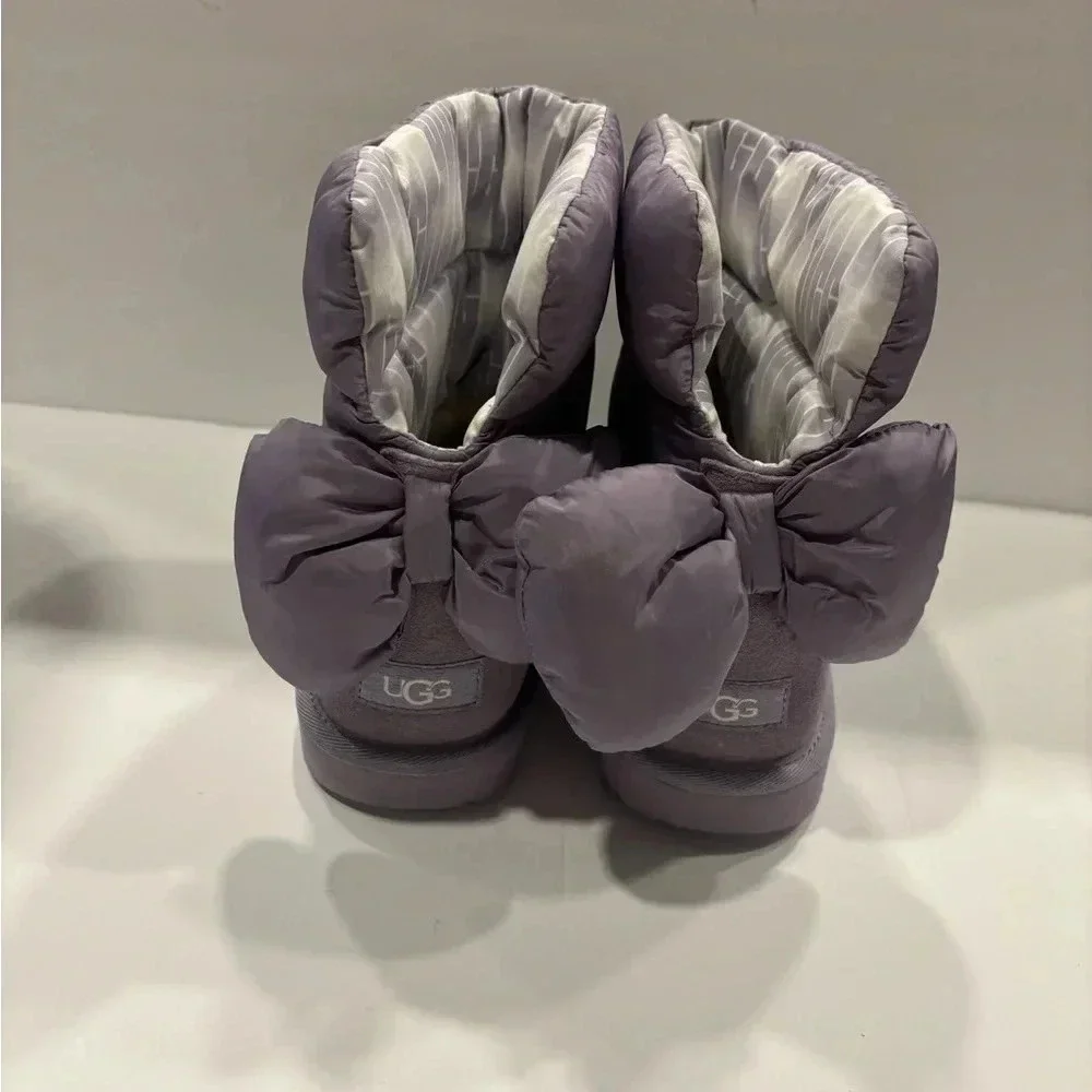 Ugg K Bailey Bow Maxi Boots Girls Size 5